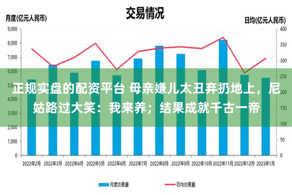 正规实盘的配资平台 母亲嫌儿太丑弃扔地上，尼姑路过大笑：我来养；结果成就千古一帝